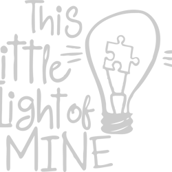 This Little Light Of Mine Svg, Autism Svg, Autism logo Svg, Awareness Svg, Autism Heart Svg, Digital download