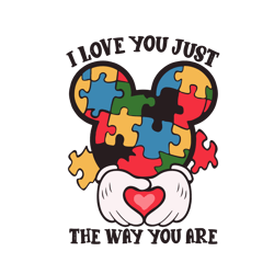 the way you are autism awareness svg, autism svg, autism logo svg, awareness svg, autism heart svg, digital download