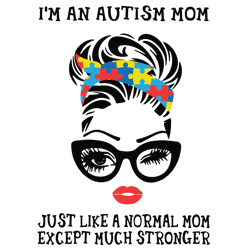 Messy Bun Mom Awareness Svg, Autism Svg, Awareness Svg, Autism logo Svg, Autism Heart Svg, Digital download