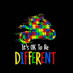 Its Ok To Be Different Svg, Autism Svg, Awareness Svg, Autism logo Svg, Autism Heart Svg, Digital download