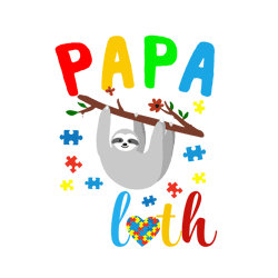 papa loth autism awareness svg, autism svg, awareness svg, autism logo svg, autism heart svg, digital download