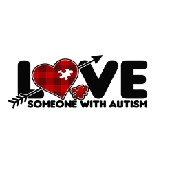 love someone autism awareness svg, autism svg, awareness svg, autism logo svg, autism heart svg, digital download