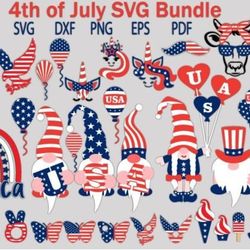 Patriotic 4th of July Bundle Svg, 4th of July Bundle Svg, 4th of July Svg, 4th of July logo Svg, Digital download