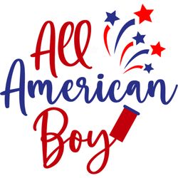 All american boy Svg, 4th of July Svg, Fourth of july svg, Happy 4th of July Svg, Digital download