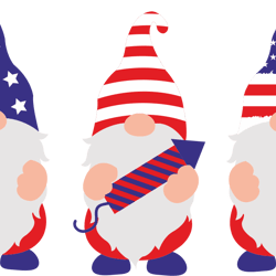 4th of july gnome svg, 4th of july svg, fourth of july svg, happy 4th of july svg, digital download