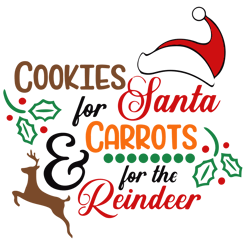 cookies for santa carrots svg, merry christmas svg, disney svg, winter svg, santa svg, holiday svg cut file for cricut