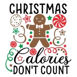 christmas calories don't svg, merry christmas svg, disney svg, winter svg, santa svg, holiday svg cut file for cricut