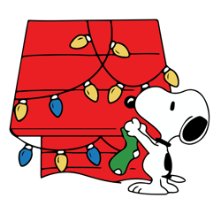 Snoopy Dog Christmas SVG, Merry Christmas Svg,The Peanuts Svg, Winter svg, Santa SVG, Holiday Svg Cut File for Cricut