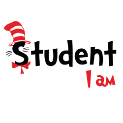 student i am dr seuss svg, cat in the hat svg, dr seuss hat svg, green eggs and ham svg, dr seuss for teachers svg