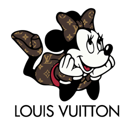 Minnie Mouse Louis Vuitton Svg, LV Svg, LV Brand Logo Svg, Louis Vuitton Pattern Svg, Louis Vuitton Svg Cricut File