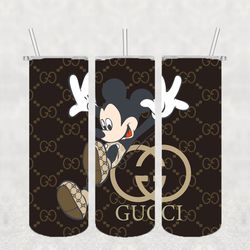mickey gucci tumbler png, gucci tumbler png, straight tumbler wrap, skinny tumbler 20oz design digital download