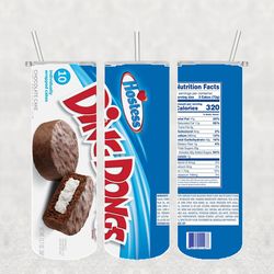 DingDongs Tumbler Wrap PNG, Candy Tumbler Png, Tumbler Wrap, Skinny Tumbler 20oz Design Digital Download
