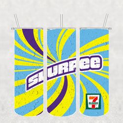 Slurpee Tumbler Wrap PNG, Candy Tumbler Png, Tumbler Wrap, Skinny Tumbler 20oz Design Digital Download
