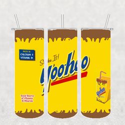 YooHoo Full Tumbler Wrap PNG, Candy Tumbler Png, Tumbler Wrap, Skinny Tumbler 20oz Design Digital Download