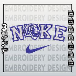NCAA Embroidery Files, Nike Tennessee State Tigers Embroidery Designs, Machine Embroidery Files, NCAA Tennessee State