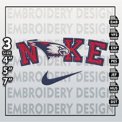NCAA Embroidery Files, Nike Southern Indiana Screaming Eagles Embroidery Designs, Machine Embroidery Files NCAA