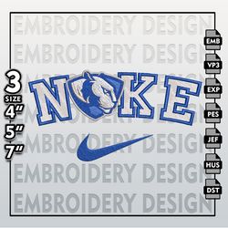 NCAA Embroidery Files, Nike Eastern Illinois Panther Embroidery Designs, Machine Embroidery Files, NCAA Eastern Illinois