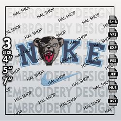 NCAA Embroidery Files, Nike Maine Black Bears Embroidery Designs, Machine Embroidery Files, NCAA Maine Black Bears