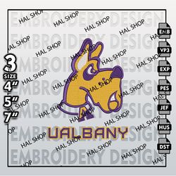 NCAA Embroidery Files, UAlbany Great Danes Embroidery Designs, Machine Embroidery Files, NCAA UAlbany Great Danes