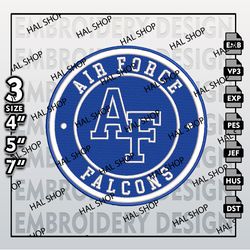 NCAA Air Force Falcons Embroidery Designs, NCAA Air Force Falcons Logo Embroidery Files, Machine Embroidery Designs