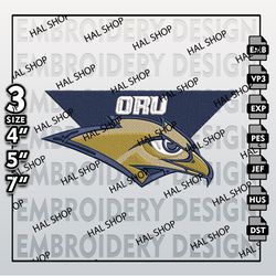 Oral Roberts Golden Eagles Embroidery Designs, NCAA Golden EaglesMachine Embroidery Pattern, NCAA Logo Embroidery Files