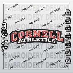NCAA Cornell Big Red Embroidery Designs, NCAA Cornell Big Machine Embroidery Files, NCAA Embroidery Files.