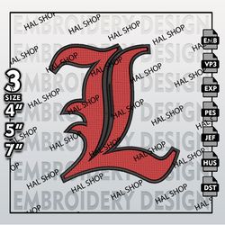 NCAA Louisville Cardinals Embroidery File, 3 Sizes, 6 Formats, NCAA Machine Embroidery Design, NCAA Logo, NCAA Teams