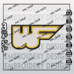 NCAA Embroidery File, 3 Sizes, 6 Formats, NCAA Wake Forest Demon Deacons Machine Embroidery Design, Digital Download.