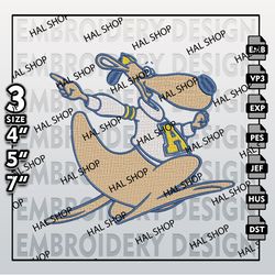 North Akron Zips Embroidery File, 3 Sizes, 6 Formats, NCAA Machine Embroidery Design, NCAA Akron Zips , NCAA Teams.