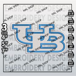 NCAA Buffalo Bulls Embroidery File, 3 Sizes, 6 Formats, NCAA Machine Embroidery Design, NCAA Teams Buffalo Bulls.Teams
