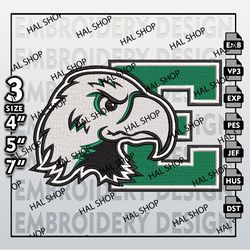 NCAA Eastern Michigan Eagles Machine Embroidery Design, NCAA Eastern Logo, Embroidery File, 3 size, Instand Download