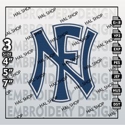 NCAA North Florida Ospreys Embroidery File, NCAA Florida Osprey Teams, 3 Sizes 6 Formats, NCAA Machine Embroidery Design