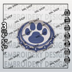 NCAA Drake Bulldogs Embroidery File, NCAA Drake Bulldogs Logo, 3 Sizes 6 Formats, NCAA Machine Embroidery Design