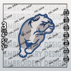 NCAA Drake Bulldogs Embroidery File, 3 Sizes, 6 Formats, NCAA Machine Embroidery Design, NCAA Logo, NCAA Teams