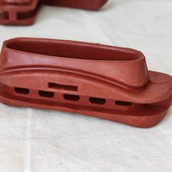 1pcs soviet rubber damper . kalosha. brown cover-shock absorber ussr. nos