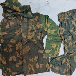 MULTICOLOR Soviet Army Camouflage KZS Berezka USSR Camo Meshy Suit 80s MILITARY BDU Kzs Soviet Army Sniper Suit Soldier