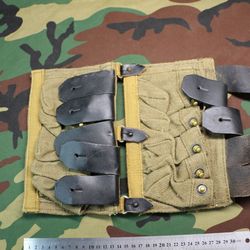 ussr soviet russian army pouch, ammo canvas bag vog pouch vintage, original new