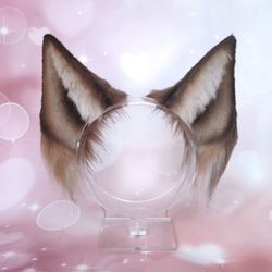 Brown Fox Ears Headband