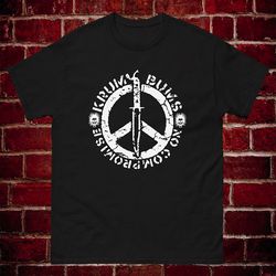 KRUM BUMS T-Shirt punk street punk the casualties the unseen a global threat