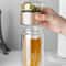 High Borosilicate Glass Tea Water Bottle Double Layer Infuser Tumbler Drinkware With Tea Filter 3
