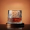 Rotating Spinning Tumbler Whiskey Glass Crystal Whiskey Glasses With Base Wine Brandy Drinkware For 9
