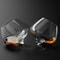 Rotating Whiskey Glass High Belly Cigar Cocktail Wine Tumbler Glass For Bar And Party 1