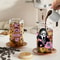 Glass Cups Set With Lid Straw And Brush For Halloween Party Coffee Juice Milk Tea 2