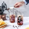 Glass Cups Set With Lid Straw And Brush For Halloween Party Coffee Juice Milk Tea 3