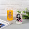Glass Cups Set With Lid Straw And Brush For Halloween Party Coffee Juice Milk Tea 4