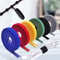 Cable Organizer Ties For USB Cables Mouse Wire Holder Earphone Cord Clips Free Cut Phone Hoop Tape 0