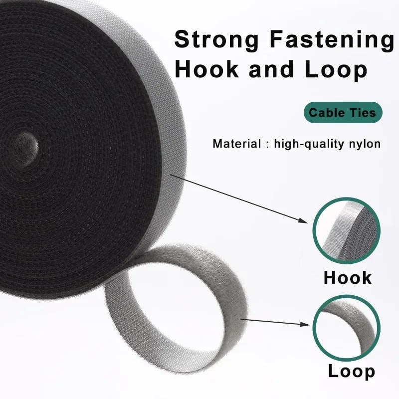 Cable Management Ties Protector Wire Winder Earphone Mouse Cord Organizer