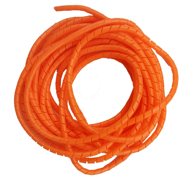 Pipe Protection Cable Sleeve Cover Flexible Spiral Wrap Organizer Wire Tub 0