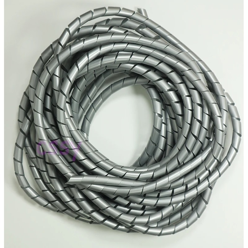 Pipe Protection Cable Sleeve Cover Flexible Spiral Wrap Organizer Wire Tub 6