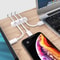 Silicone Cable Cord Organizer USB Cable Winder Self Adhesive Management Clips For Mouse Keyboard He 2